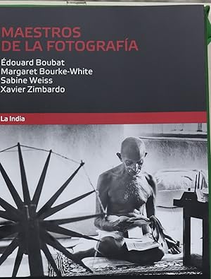 Imagen del vendedor de Maestros de la fotograia. La india a la venta por Librera Alonso Quijano