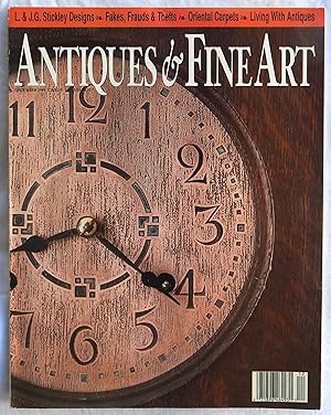 Seller image for Antiques & Fine Art December 1989 for sale by Argyl Houser, Bookseller