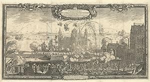 Repraesentatio Scenographica Arcis Cronenburg 1658 [Panorama of the Siege of Kronborg Castle, 1658]