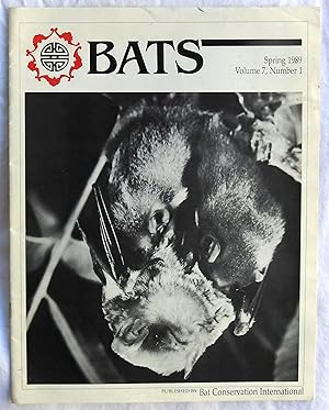 Bild des Verkufers fr Bats Spring 1989 Vol. 7 No. 1 zum Verkauf von Argyl Houser, Bookseller