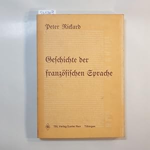 Immagine del venditore per Geschichte der franzsischen Sprache venduto da Gebrauchtbcherlogistik  H.J. Lauterbach