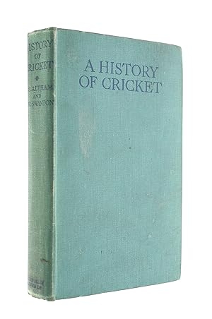 Bild des Verkufers fr A History of Cricket zum Verkauf von M Godding Books Ltd