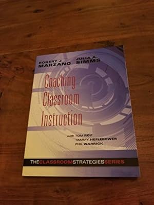 Imagen del vendedor de Coaching Classroom Instruction (Classroom Strategies) a la venta por -OnTimeBooks-
