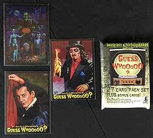 GUESS WHOOOOO? : HORROR HOSTS Signed Collectible Card Set