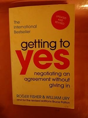 Imagen del vendedor de Getting to Yes Negotiating an Agreement Without Giving In a la venta por Imaginal Books