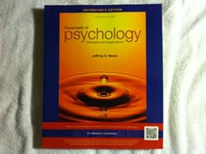 Immagine del venditore per Essentials of Psychology: Concepts and Applications venduto da ZBK Books