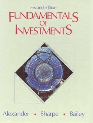 Imagen del vendedor de Fundamentals of Investments: International Edition a la venta por WeBuyBooks