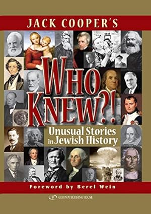 Immagine del venditore per Who Knew?! Unusual Stories in Jewish History venduto da ZBK Books