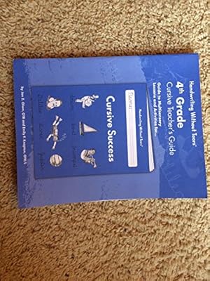 Seller image for Handwriting Without Tears:4th Grade Cursive Teacher's Guide for sale by ZBK Books