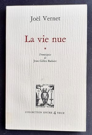 Seller image for La vie nue - for sale by Le Livre  Venir