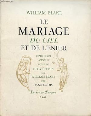 Image du vendeur pour Le mariage du ciel et de l'enfer - Exemplaire n740/2000 sur velin de lana - Collection crits d'artistes n3. mis en vente par Le-Livre