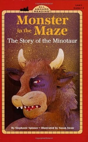 Bild des Verkufers fr Monster in the Maze: The Story of the Minotaur (All Aboard Reading) zum Verkauf von -OnTimeBooks-