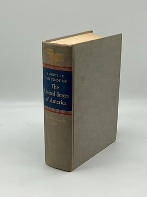 Seller image for A Guide to the Study of the United States of America for sale by True Oak Books