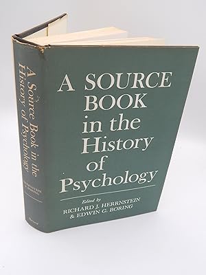 A Source Book in the History of Psychology