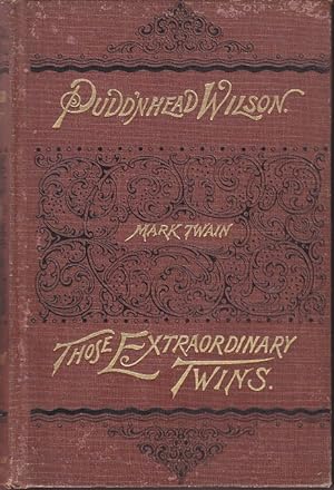 Seller image for The Tragedy of Pudd'nhead Wilson and the Comedy Those Extraordinary Twins for sale by Monroe Bridge Books, MABA Member