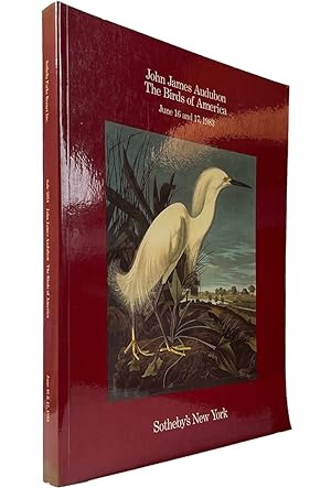 JOHN JAMES AUDUBON THE BIRDS OF AMERICA [AUCTION CATALOG JUNE 16-17, 1983]