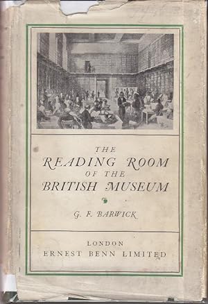 Bild des Verkufers fr The Reading Room of the British Museum [1st Edition] zum Verkauf von Monroe Bridge Books, MABA Member