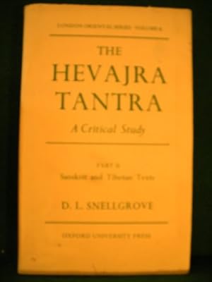 Imagen del vendedor de The Hevajra Tantra: A Critical Study Part I: Introduction and TranslationPart II: Sanskrit and Tibetan Text (London Oriental Series) a la venta por -OnTimeBooks-