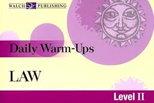 Immagine del venditore per Daily Warm-Ups: Law Level 2 (Daily Warm Ups Level 2) venduto da -OnTimeBooks-