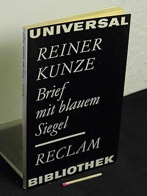 Brief mit blauem Siegel - Gedichte - aus der Reihe: Reclams Universal-Bibliothek - Band: 553