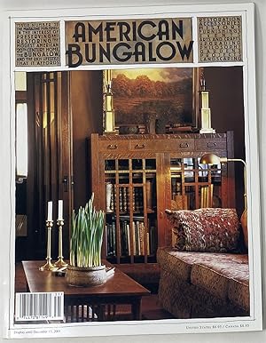 Bild des Verkufers fr American Bungalow. Issue 31. Fall 2001 zum Verkauf von Oddfellow's Fine Books and Collectables