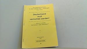 Bild des Verkufers fr Das Problem der Entstehung des Weltkrieges. Die gelbe Reihe 36. Faksimile. zum Verkauf von Antiquariat Uwe Berg