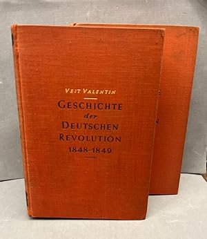 Bild des Verkufers fr Geschichte der deutschen Revolution von 1848-49. 1. Bd.: Bis zum Zusammentritt des Frankfurter Parlaments. 2. Bd.: Bis zum Ende der Volksbewegung von 1849 zum Verkauf von Kepler-Buchversand Huong Bach