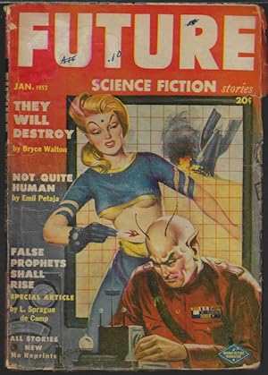 Imagen del vendedor de FUTURE Science Fiction: January, Jan. 1952 a la venta por Books from the Crypt
