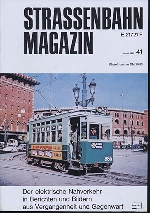 Image du vendeur pour Strassenbahn Magazin Heft Nr. 41 / August 1981. mis en vente par Versandantiquariat  Rainer Wlfel