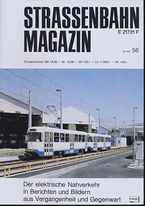 Bild des Verkufers fr Strassenbahn Magazin Heft Nr. 56 / Mai 1985. zum Verkauf von Versandantiquariat  Rainer Wlfel