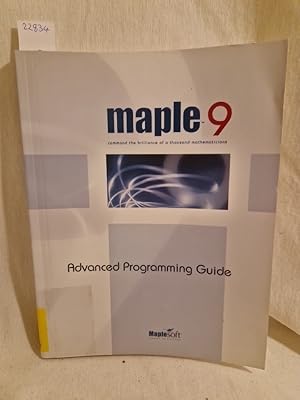 Seller image for Maple 9 - Advanced Programming Guide. for sale by Versandantiquariat Waffel-Schrder