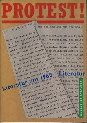 Seller image for Protest! Literatur um 1968: Eine Ausstellung des Deutschen Literaturarchivs in Verbindung mit dem Germanistischen Seminar der Universitt Heidelberg . Deutschen Rundfunkarchiv (Marbacher Kataloge) for sale by Versandantiquariat Felix Mcke