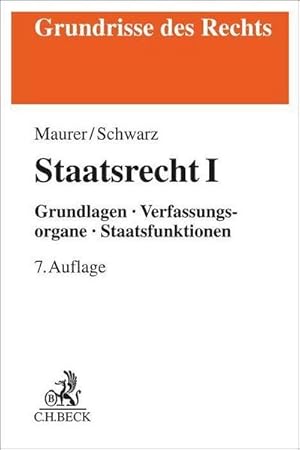 Seller image for Staatsrecht I for sale by BuchWeltWeit Ludwig Meier e.K.