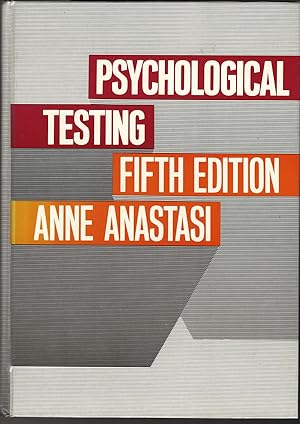 Bild des Verkufers fr Psychological Testing Fifth Edition zum Verkauf von Newhouse Books