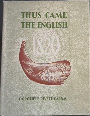 Thus Came the English in 1820