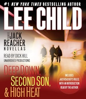 Imagen del vendedor de Three Jack Reacher Novellas (with Bonus Jack Reacher's Rules): Deep Down, Second Son, High Heat, and Jack Reacher's Rules (CD) a la venta por BargainBookStores