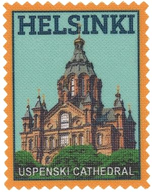 Iron-on patch Helsinki Uspenski Cathedral