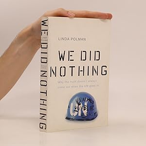 Seller image for We Did Nothing for sale by Bookbot