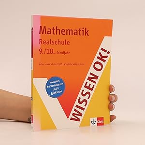 Bild des Verkufers fr Wissen ok! Mathematik. 9./10. Schuljahr Realschule zum Verkauf von Bookbot