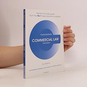 Immagine del venditore per Commercial Law. Concentrate venduto da Bookbot