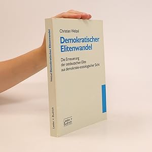 Bild des Verkufers fr Demokratischer Elitenwandel zum Verkauf von Bookbot