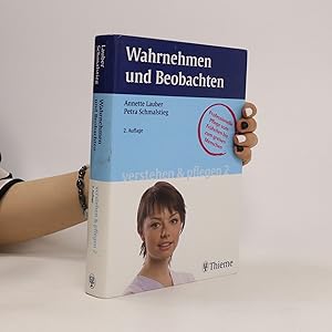 Seller image for Wahrnehmen und beobachten for sale by Bookbot