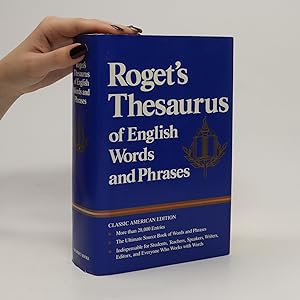 Bild des Verkufers fr Roget's thesaurus of English words and phrases zum Verkauf von Bookbot