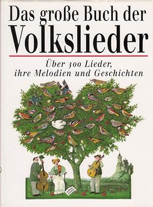 Bild des Verkufers fr Das groe Buch der Volkslieder - ber 300 Lieder, ihre Melodien und Geschichten zum Verkauf von Versandantiquariat Nussbaum