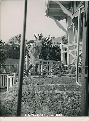 Bild des Verkufers fr Monsieur Hulot's Holiday [Les Vacances de Monsieur Hulot] (Original photograph from the 1953 film) zum Verkauf von Royal Books, Inc., ABAA
