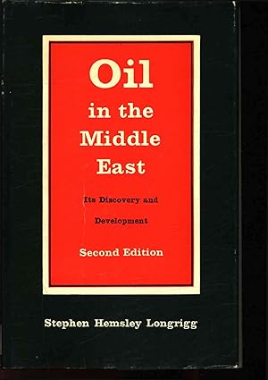 Bild des Verkufers fr Oil in the Middle East. Its Discovery and Development. Second Edition zum Verkauf von Antiquariat Bookfarm