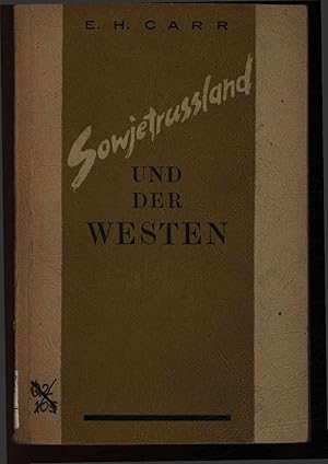 Imagen del vendedor de Sowjetrussland und der Westen. a la venta por Antiquariat Bookfarm