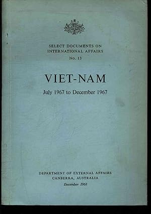 Seller image for Viet-Nam. July 1967 to December 1967. for sale by Antiquariat Bookfarm