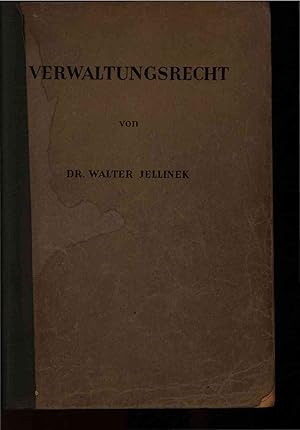 Bild des Verkufers fr Verwaltungsrecht. zum Verkauf von Antiquariat Bookfarm