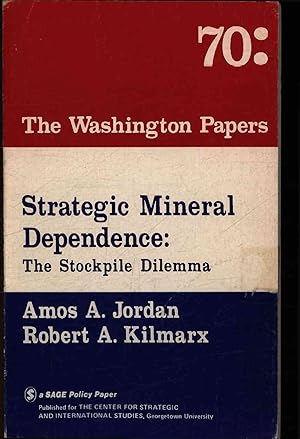 Bild des Verkufers fr Strategic mineral dependence: the stockpile dilemma. zum Verkauf von Antiquariat Bookfarm